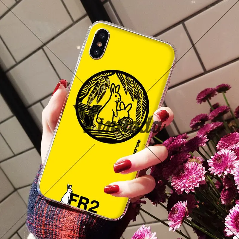 Yinuoda FR2 FXXKING RABBITS DIY Luxury High-end Protector Case for iPhone X XS MAX 6 6s 7 7plus 8 8Plus 5 5S SE XR | Мобильные