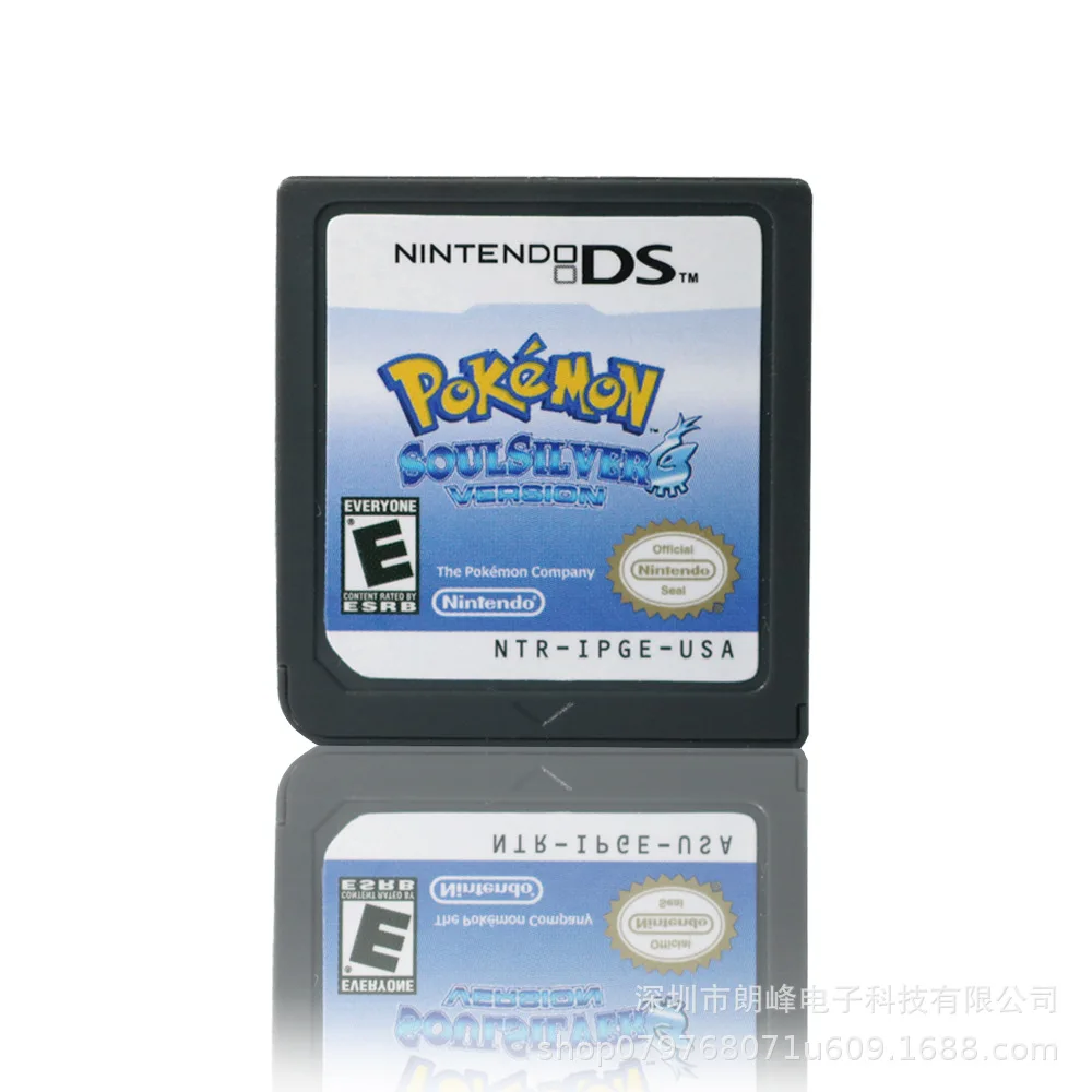 DS Pokemon Platinum Diamond Version жемчужная версия сердцебиения Золотая Soulsilver Версия игры