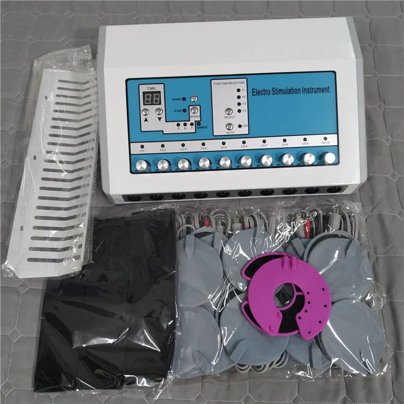 Портативный Электрический мышечный Стимулятор электрод для стимуляции тела