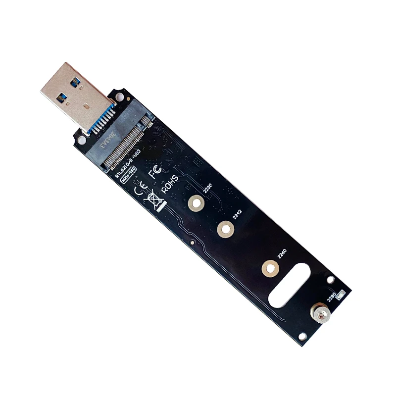 Двойной протокол M2 плата SSD M.2 к USB-адаптеру NVME PCIe NGFF SATA карта для 2230 2242 2260 2280 NVME/SATA