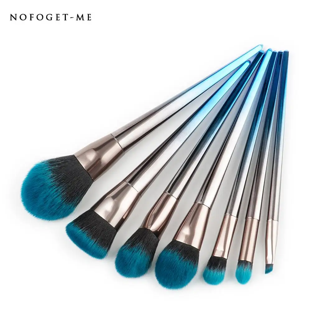 Профессиональный набор кистей для макияжа Nogoget-me 14 шт. губка косметическая пудра