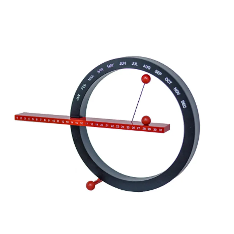 Креативные настенные часы с магнитным шаром вечный настенный календарь новинка