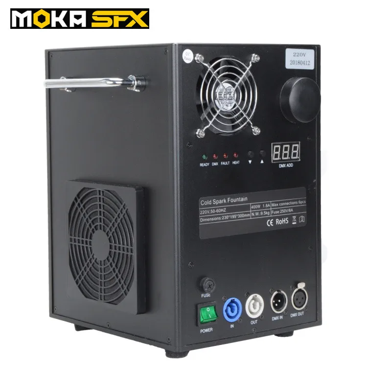 4 шт./лот упаковка в полетную коробку электрическая сценическая машина с холодным