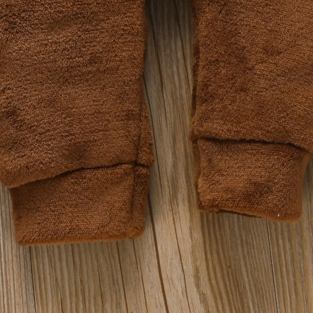 

Детский комбинезон с длинным рукавом, с мультяшной шапкой