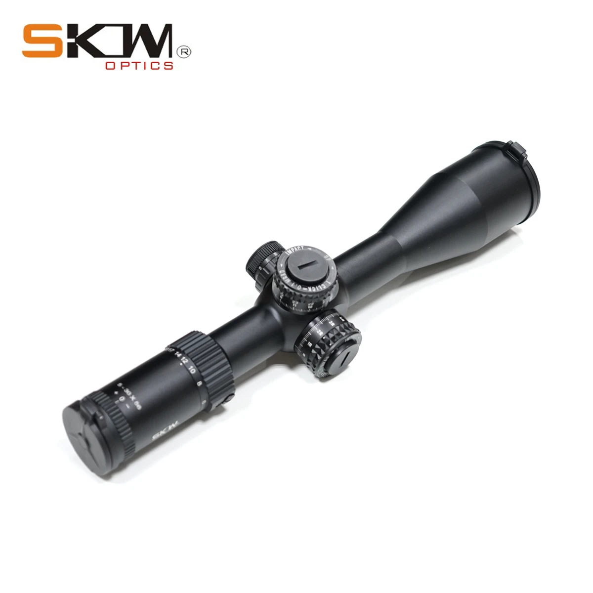 SKWoptics 5-30x56FFP-MIL-A первый фокальный самолет ffp прицел 34 мм прицел кольца Охота мишень сетка сверхмощный прицел