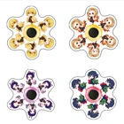 Аниме рассекающий демонов Kimetsu No Yaiba фиджет-Спиннер для бега Zenitsu Rengoku Kyoujurou спиннинг топ игрушки для декомпрессии