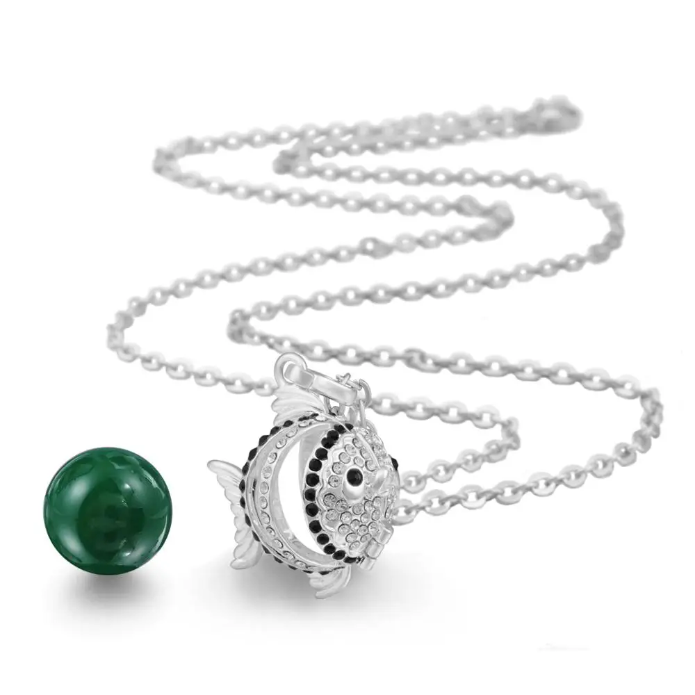 Женская клетка для рыбы чешский котенок украшение ангел подвеска звонков