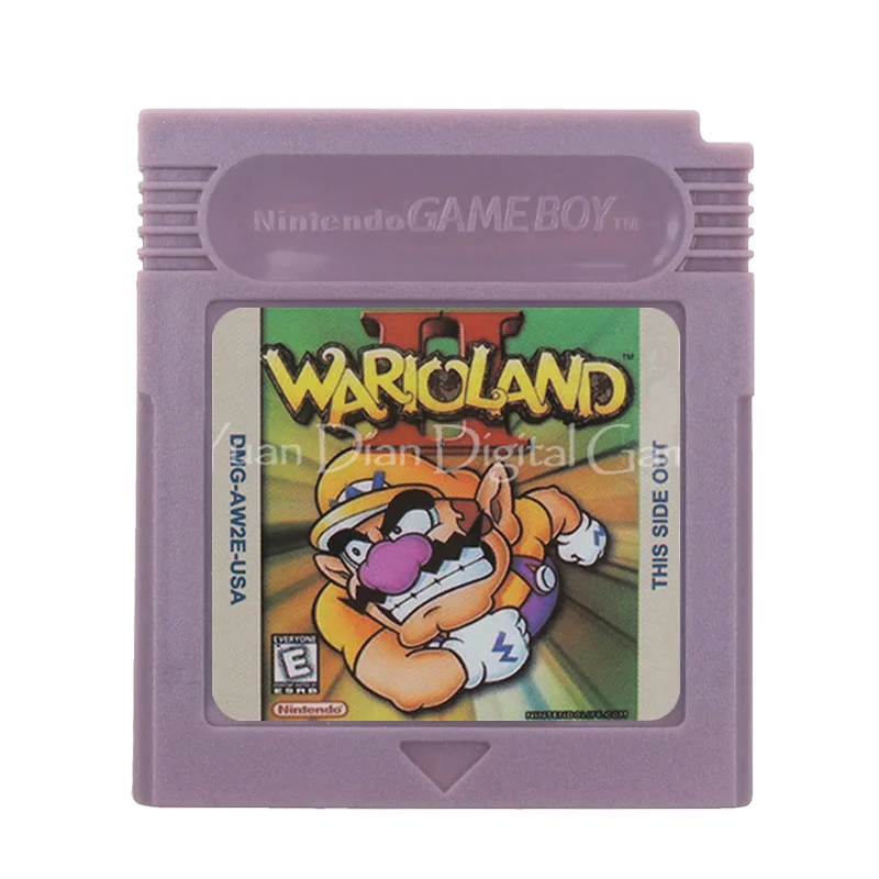 Для Nintendo GBC видеоигр картридж консоль карта Wari Land 2 версия на английском