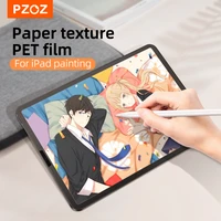 pzoz for ipad pro 9 7 11 10 5 pet film like writing on paper screen protector for ipad 10 2 2019 2020 ipad mini 4 5 like paper
