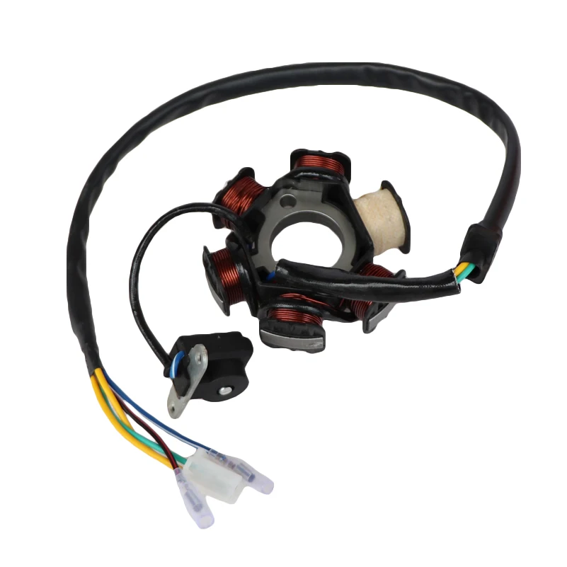 

6 Pole 5 Wires Coils Ignition Magneto Stator Fit For GY6 125cc 150cc Scooter ATV