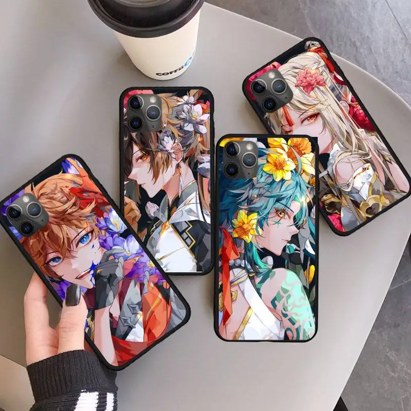 

Genshin Impact Raiden Shogun Baal Phone Case For iphone 12 11 13 7 8 6 s plus x xs xr pro max mini