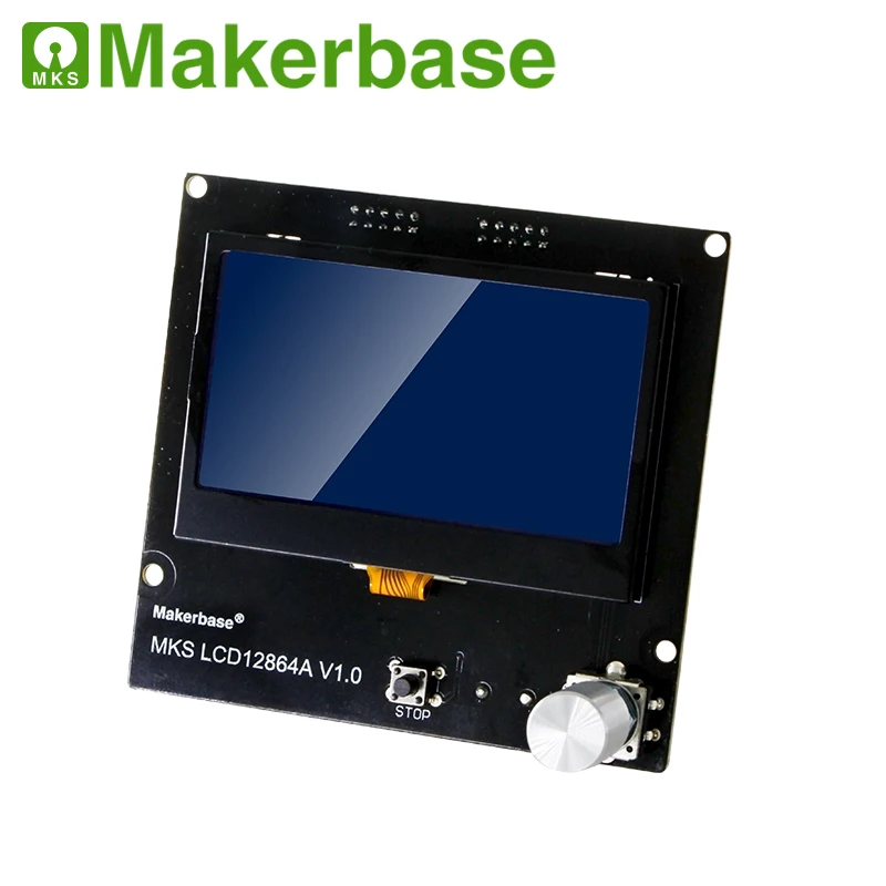 Блок дисплея 3D принтера LCD 12864 контроллер Reprap lcd MKS 12864A ЖК модуль экрана для