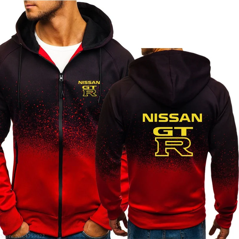 

Men's Hoodie winter autumn new long sleeve Nissan GT-R RTM men's Sweatshirt 3 color jacket