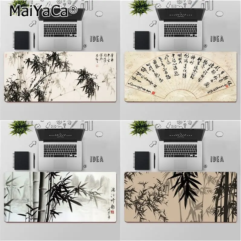 Высококачественный крутой силиконовый большой маленький коврик MaiYaCa для мыши с