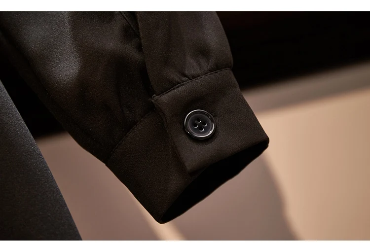 

plus size office ladies black dresses 2020 autumn long sleeve high waist hollow out A-line mini dresses women vestidos