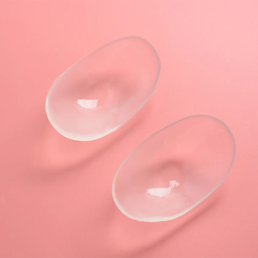 

1 Pair Soft Silicone Shoulder Anti Slip Shoulder Pads Shoulder Enhancer Clothing Push-up Cushions Reusable Self-adhesive
