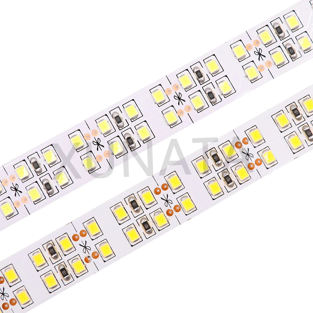 

5m LED Strip Light 12V 24V Flexible LED Tape Ribbon SMD2835 240LEDs/m Double Row IP67 Waterproof Stripe String for Home Decorati