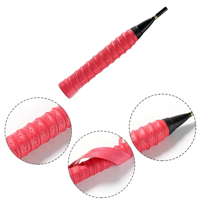 

Badminton Clap Hand Glue Keel Sticky Sweat Absorbent Belt Fluorescent Color Badminton Supplies 1pc