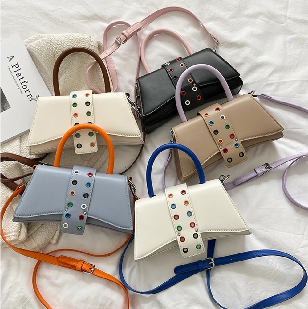 

Fashion hit color all-match luxury ladies messenger bag handbag