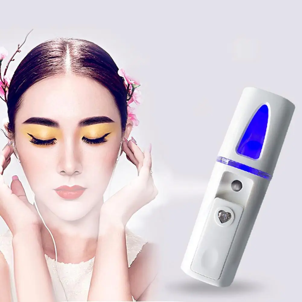 Портативный наномист увлажняющий USB Перезаряжаемый увлажнитель для лица