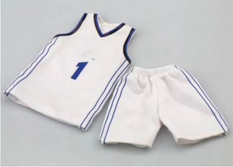 Серебристый Модель 1/6 года, спортивная баскетбольная звезда Scottie Pippen, Мужская баскетбольная одежда, мужская Трикотажная одежда, набор одежды для 12 дюймов, Мужская фигурка - Цвет: Серебристый