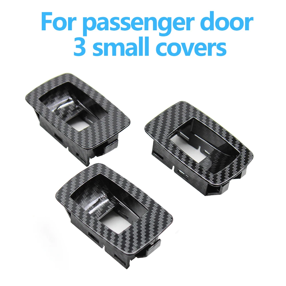 

LHD RHD автомобильный внутренний подлокотник из углеродного волокна дверная ручка с крышкой отделка для BMW 3 серии E90 E91 316 318 320 325 328i