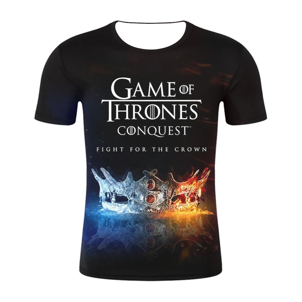 Новая футболка Игра престолов персонаж фильма 2019 новая Ночной король