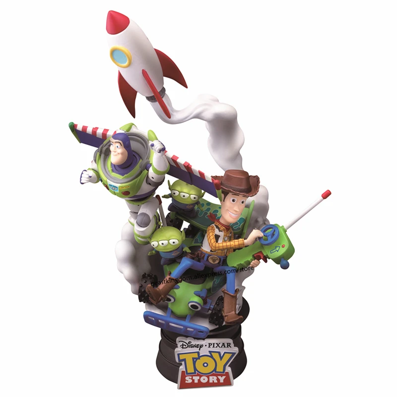 

Beast kingdom Disney Pixar Toy story Genuine authorized doll animation Garage Kits Model Kits Collecting gift toys