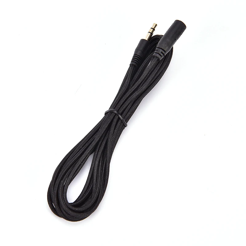 

Hot Stereo Audio AUX HeadPhone Extension Cable Cord 3.5mm Male To Female 1.5M-5M Airpods Pro Case Silicone