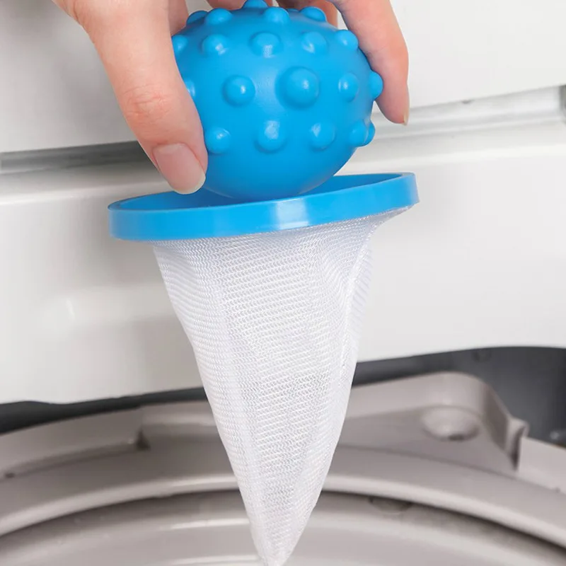 

Floating Laundry Lint Catcher Lint Remover for Washer Floating Pet Fur Catcher Laundry Reusable Laundry Products WWO66