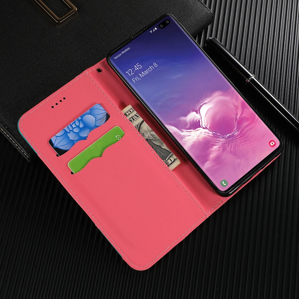 Чехол-кошелек для samsung Galaxy S10 S10e Book S9 S8 Plus, чехол A70 A50 A40 A30, сшитая кожа, стильный спортивный Чехол