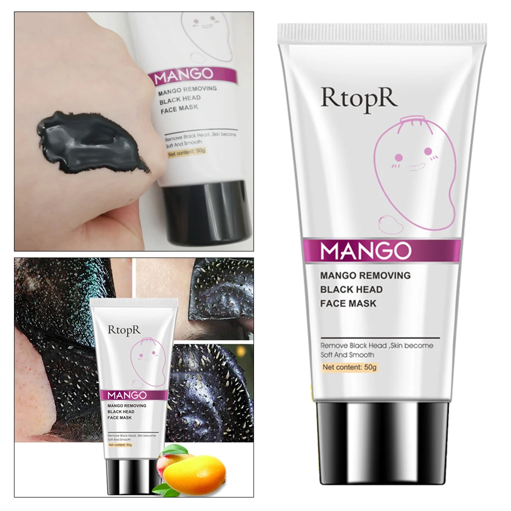 

Blackhead Removal Treatment Acne Pores Mask Whitening Cream Peeling Mask T Zone Care Oil-control Skin Care Pore Strip Mask