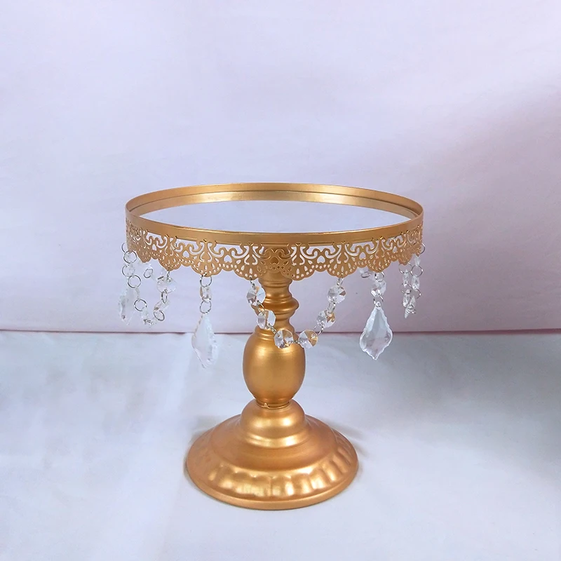 25cm Солнцезащитные очки, зеркальные круглые металлическая, для подставки для пирожных пластина домашняя одежда для свадьбы, дня рождения подставка для торта инструмент новые сапоги в европейском стиле - Цвет: 25cm