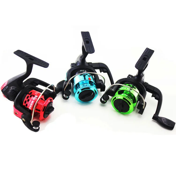 

Пять цветов гальванизированного пластика с коэффициентом передачи 5,1: 1 подходят для рыбалки небольших рыболовных лодок