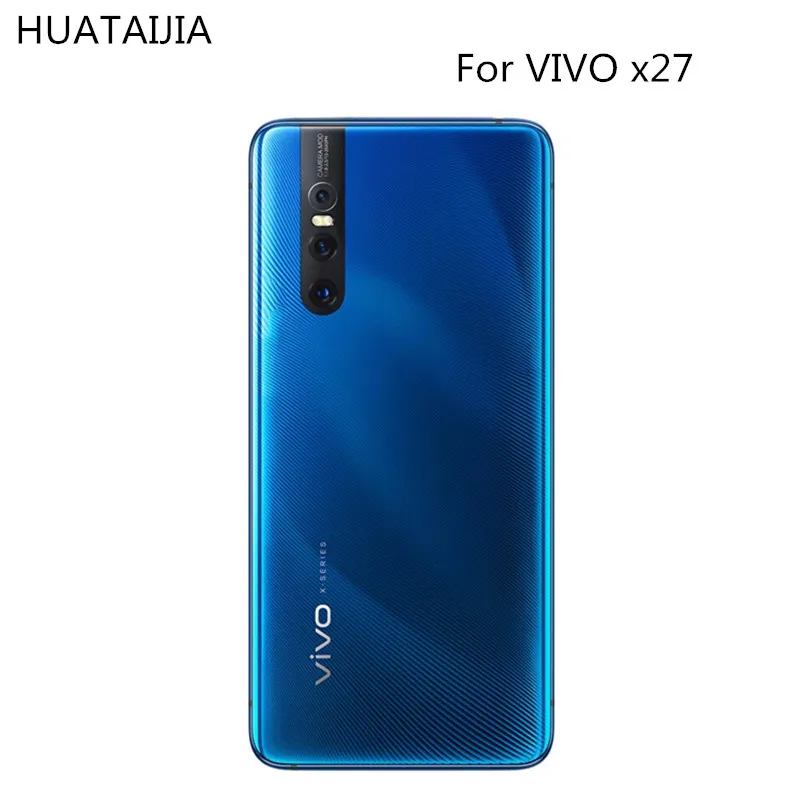 VIVO x27-carcasa trasera de bater&iacute;a, carcasa trasera de cristal original para VIVOx27, V1838A, nueva-3