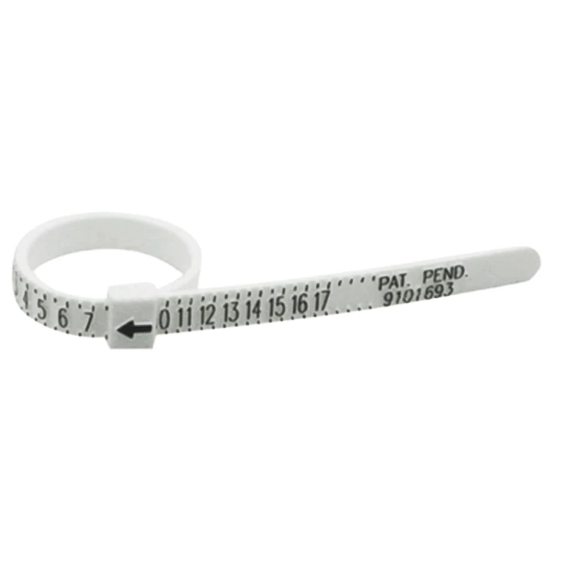 

10Pcs Ring Size Tool Kit Ring Size Measuring Instrument with Jewelry Polishing Cloth