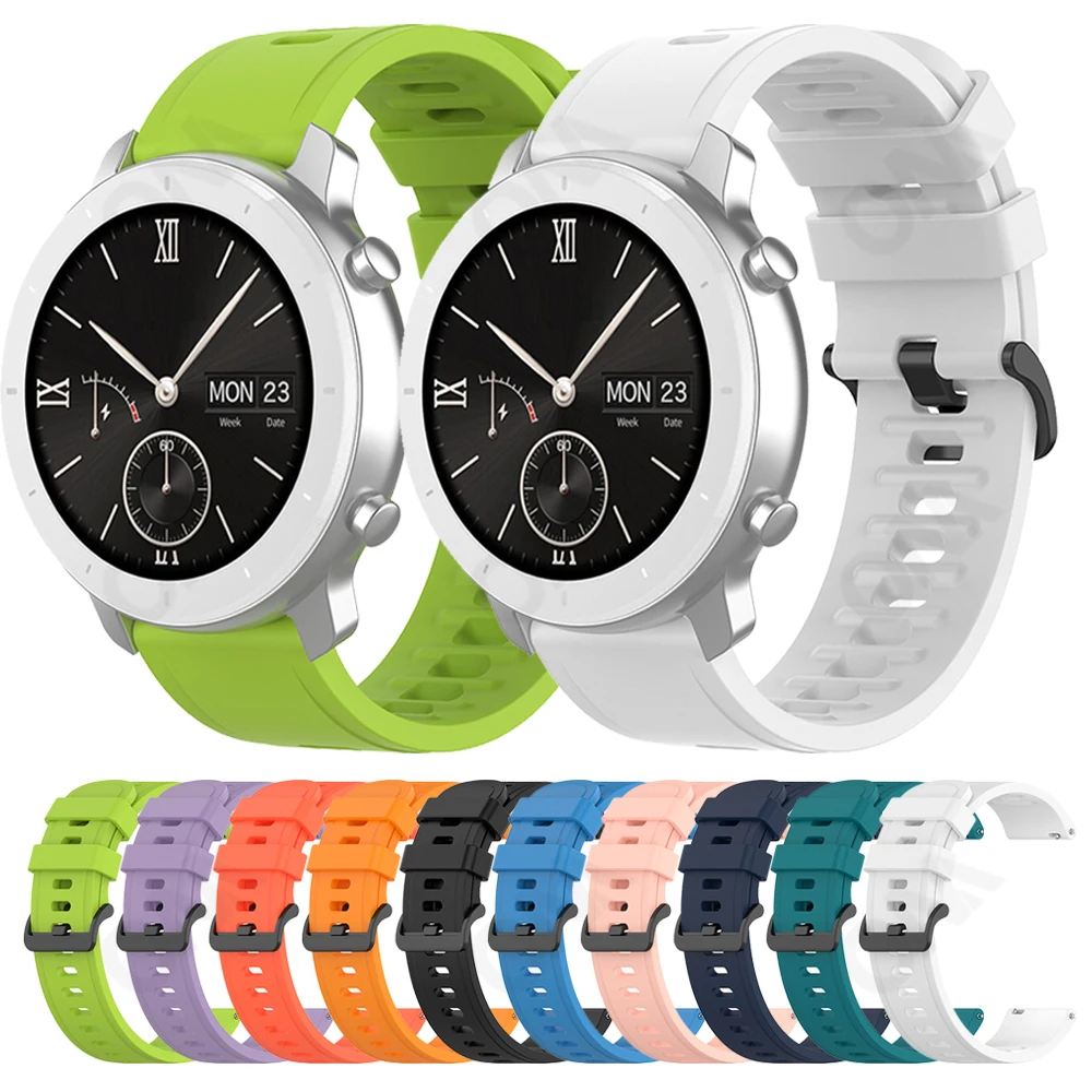 

Watchband Strap for Huami Amazfit GTR 3 Pro 2 2E 42mm 47mm Band Bracelet Replacement Straps GTS 3 2 2e Mini Smartwatch Correa
