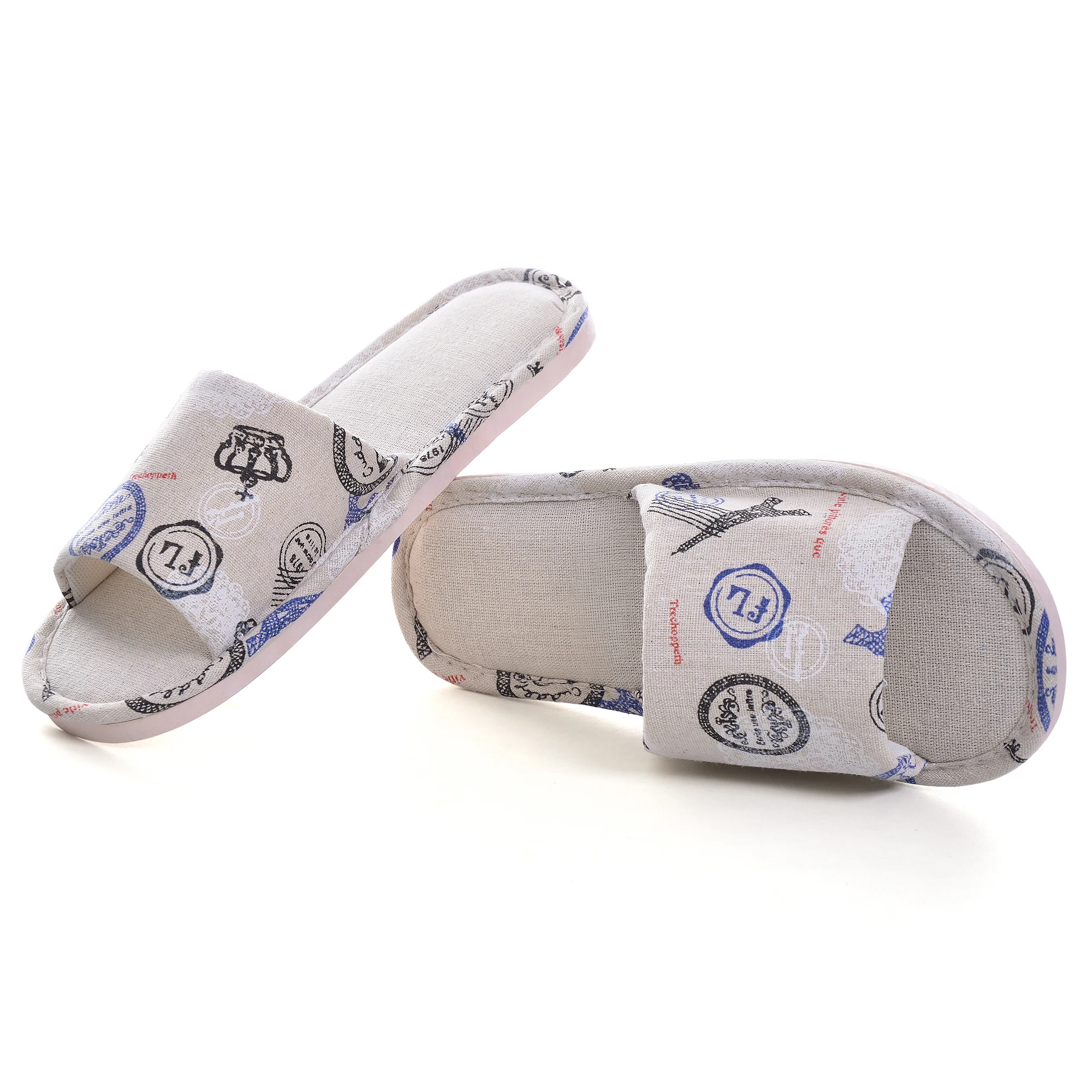 Парусный спорт LU домашние тапочки для женщин милый Принт тростника 2020 Летняя