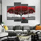 Современное дерево холст с печатью постера живопись картинки искусство стены домашний декор