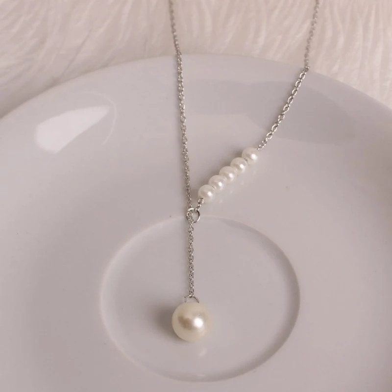 Женское ожерелье с подвеской-цепочкой в Корейском стиле | Украшения и аксессуары