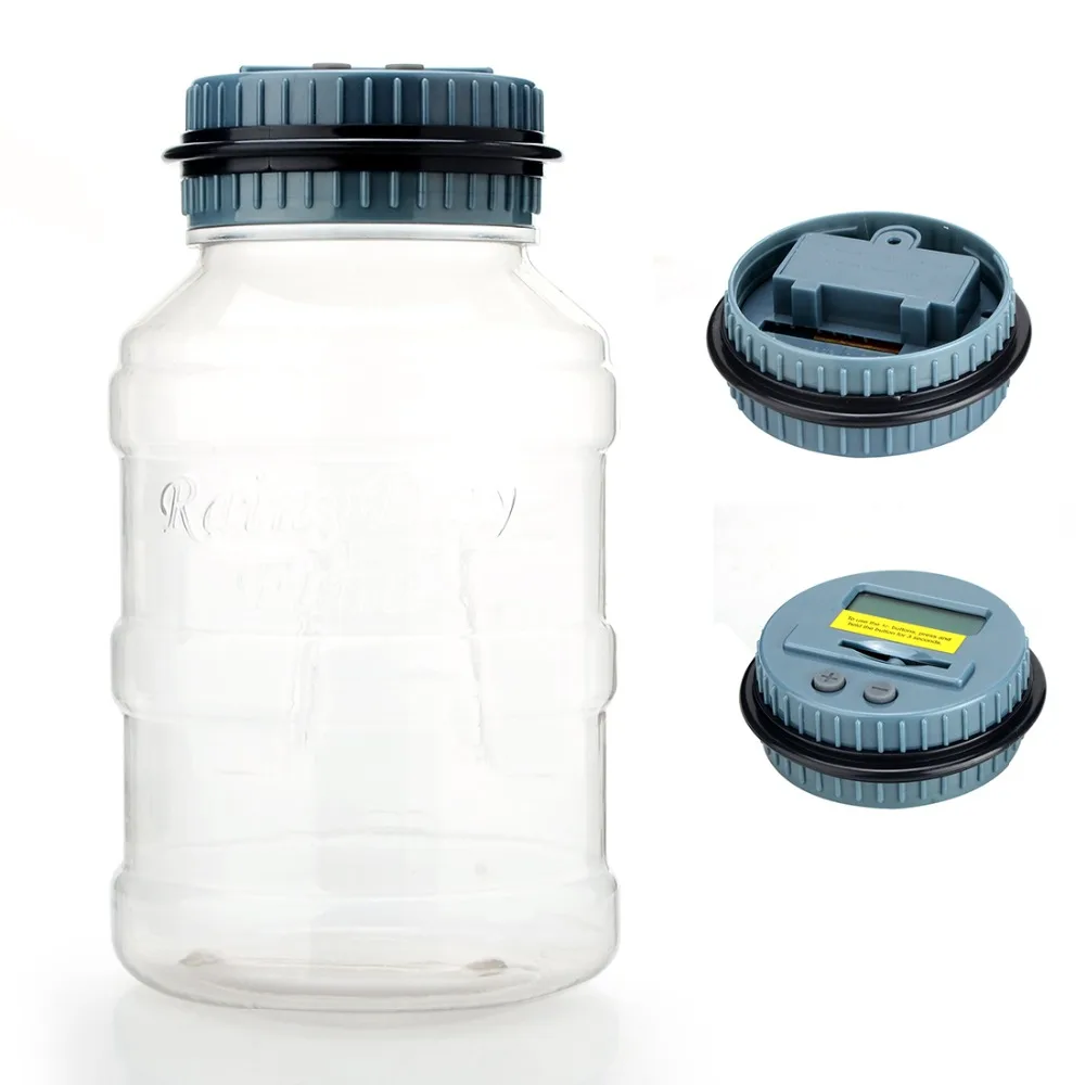 Электронная умная Копилка ведро с подсчетом новинка в форме ведра обучающее