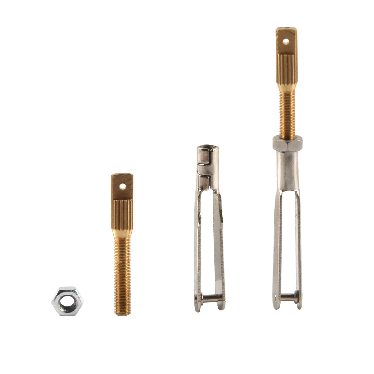 10 шт. M2/M3 железный металлический Зажимной патрон тяговый соединитель муфта винт