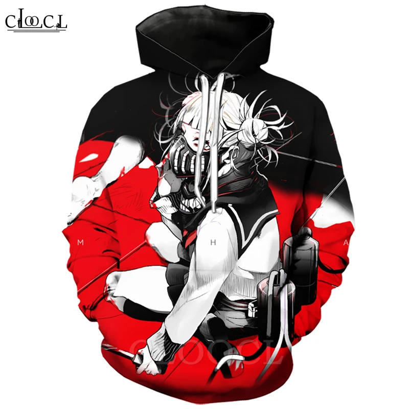 Толстовка с капюшоном для мужчин и женщин аниме Моя геройская академия 3d принт