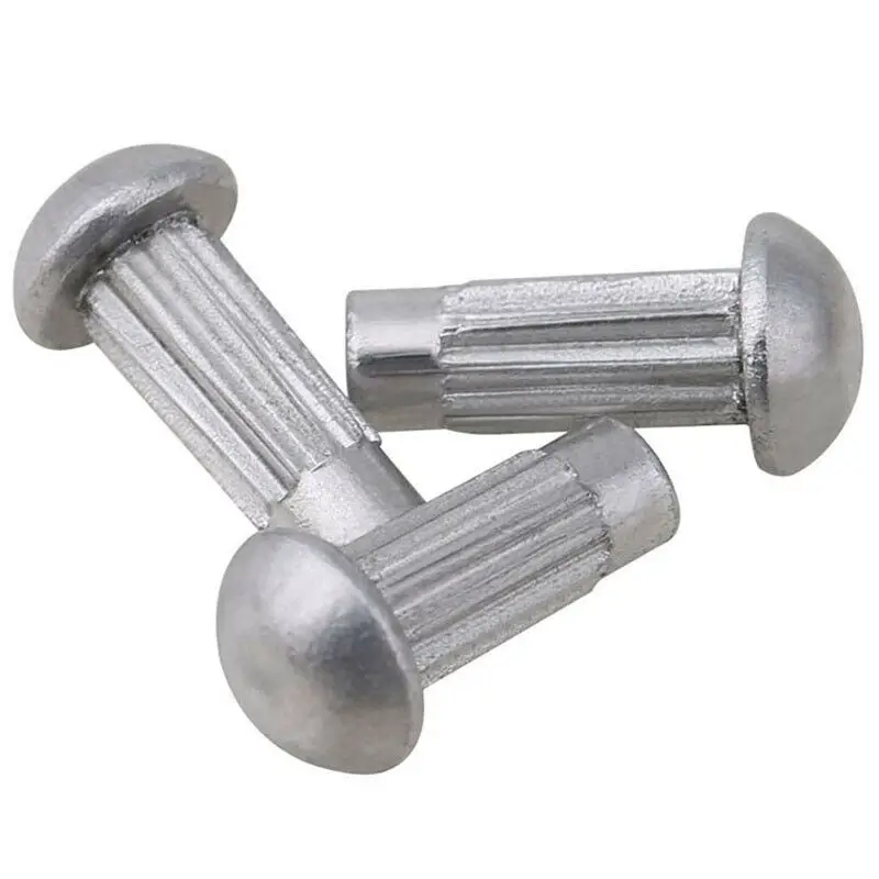 

100 шт., алюминиевые накатанные заклепки M2 M2.5 M3