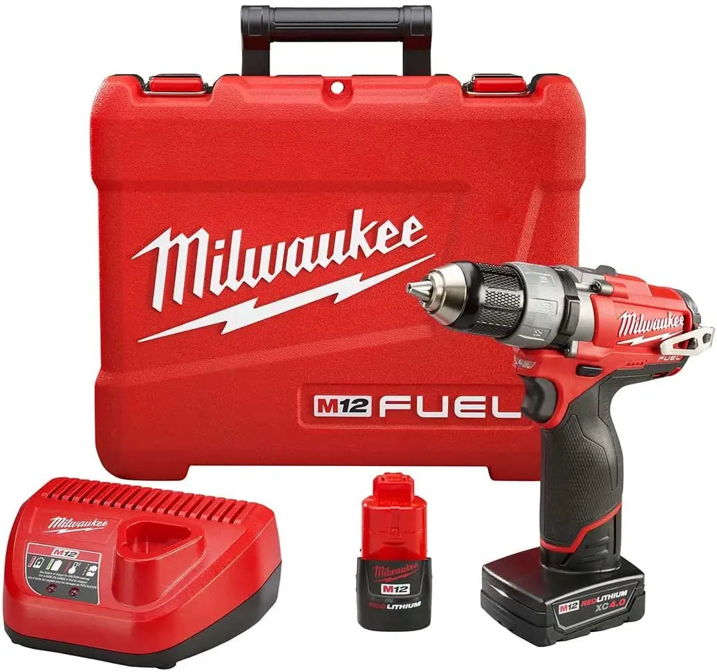 

Milwaukee Electric Tool 240322 M12 Drill/Driver, 1/2" metal sign