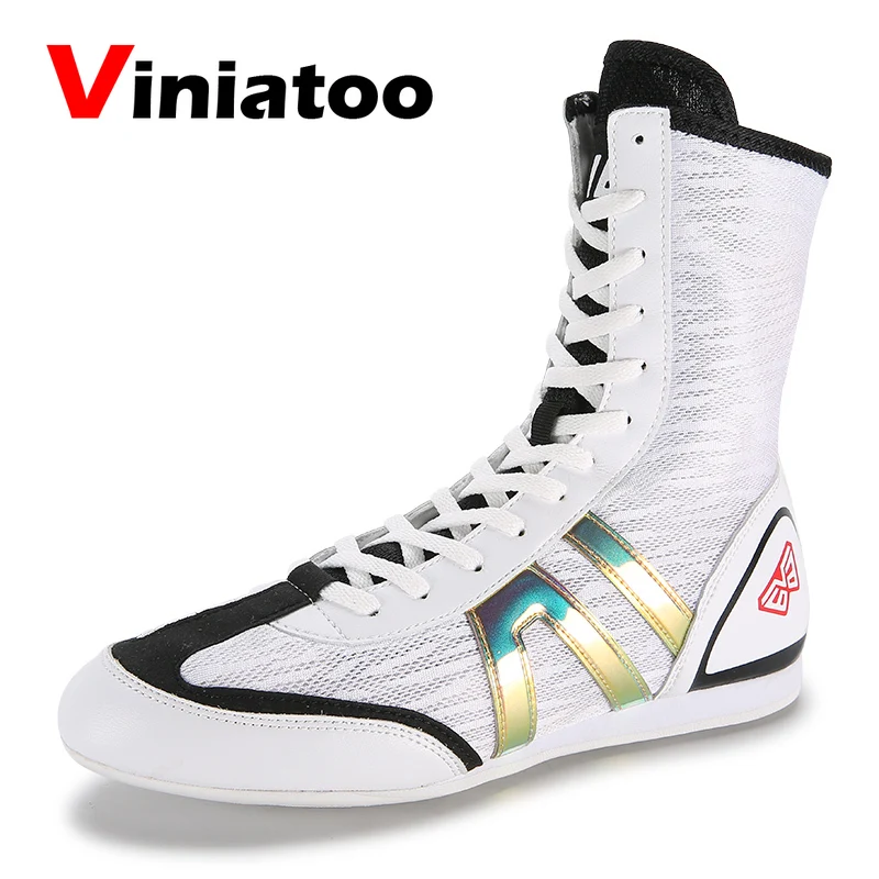 

New Professional Boxing Shoes Men Women Kids Boxing Wears Size 32-45 Comfortable Wrestling Shoes Ladies Wrestling Sneakers