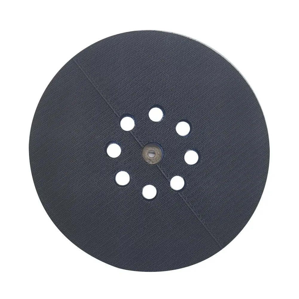 

9 Inch 215mm 8 Holes Drywall Sander Hook And Loop Backup Pad With 6mm Thread ABS Sanding Disk For Dustless Sanders