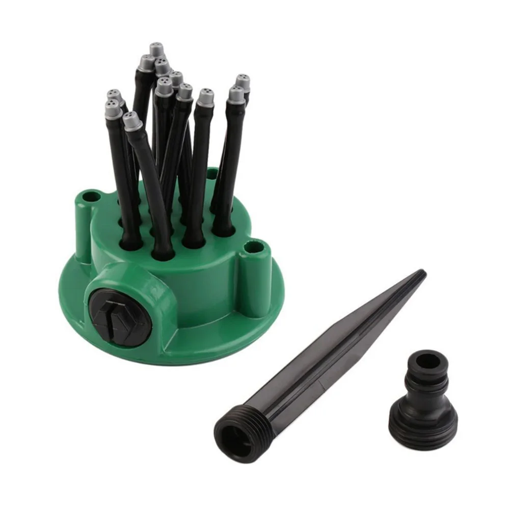 

Water Sprinkler 360 Adjustable Garden Automatic Multi-head Sprinkler Rotary Sprinklers Lawn Irrigation Grass Sprayer Garden Tool
