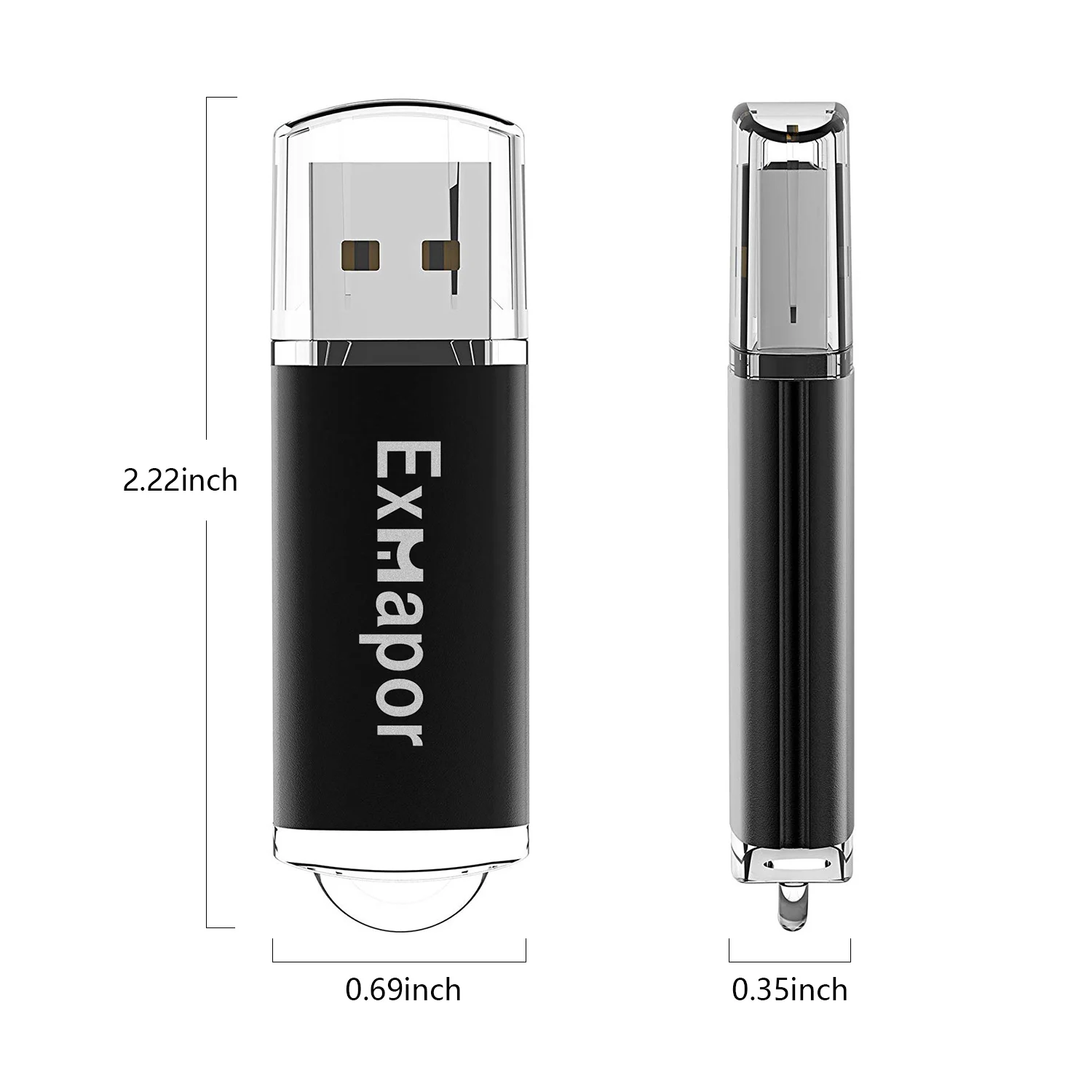 Внешние накопители Exmapor 8 ГБ 16 USB флеш-накопитель 32 Гб X 5 4 черный | Компьютеры и офис