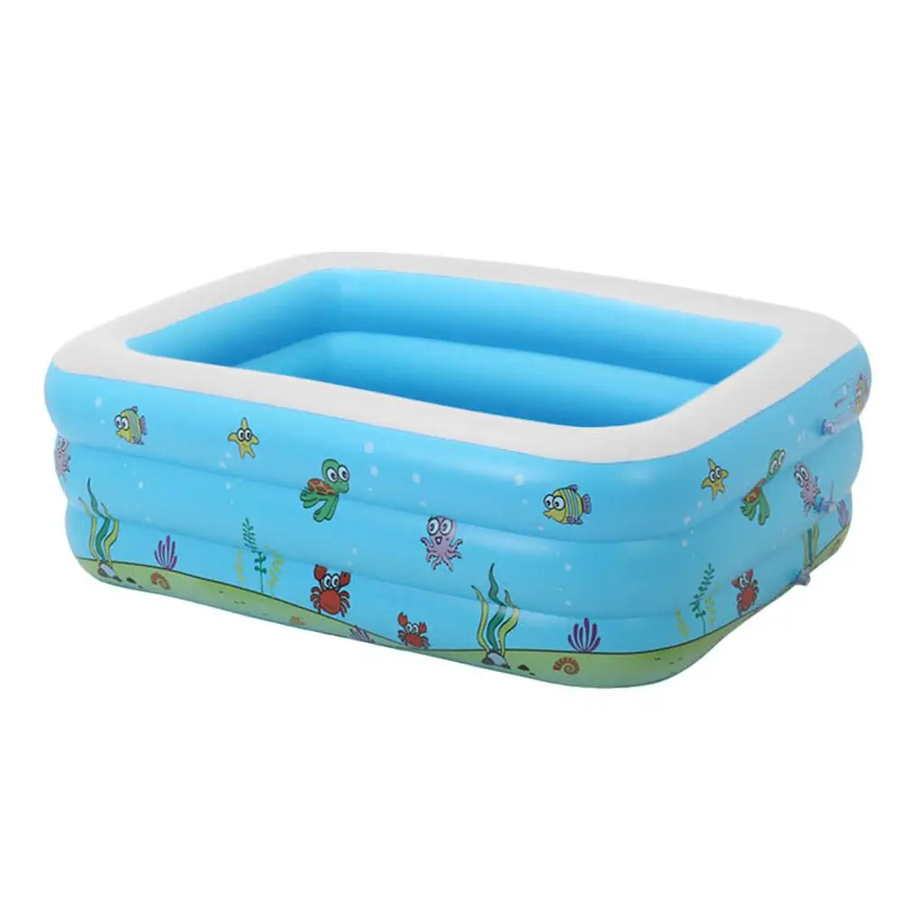 

110*90cm Inflatable Swimming Pool Thick Inflatable Pool Pool For Country House Baby Bath Tub Summer Supplies For Baby Kids Adult